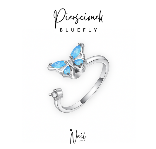 Pierścionek Bluefly